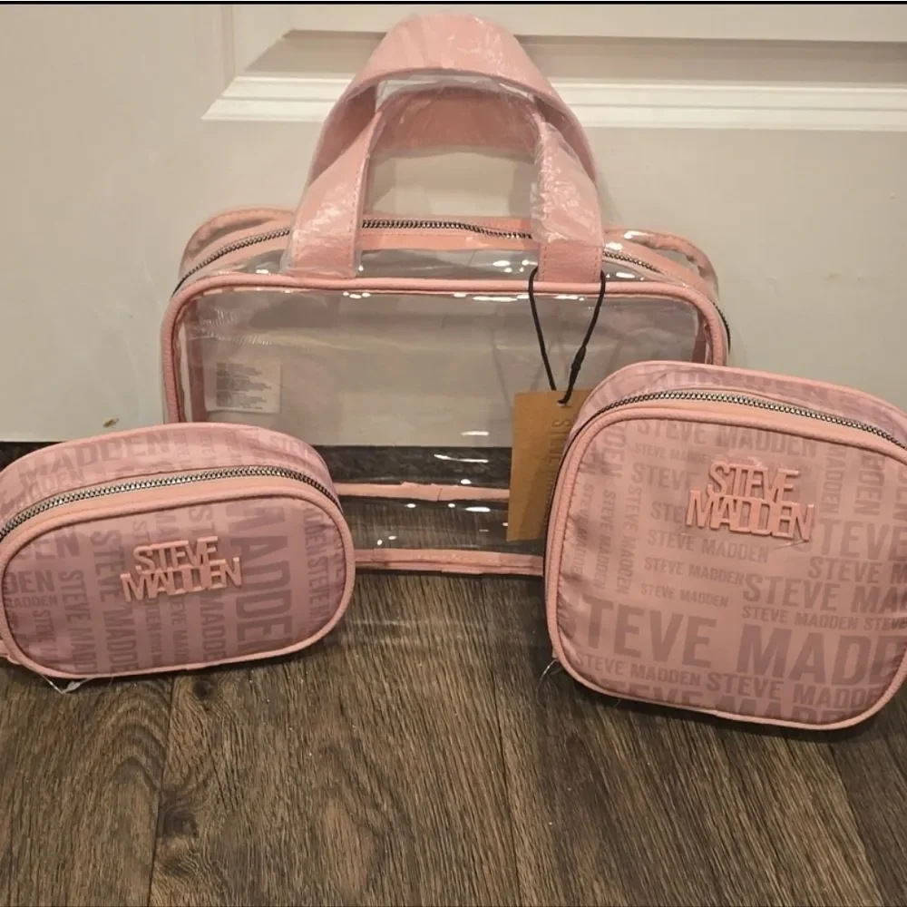 Steve Madden‎ Travel Compartment Weekender- Blush